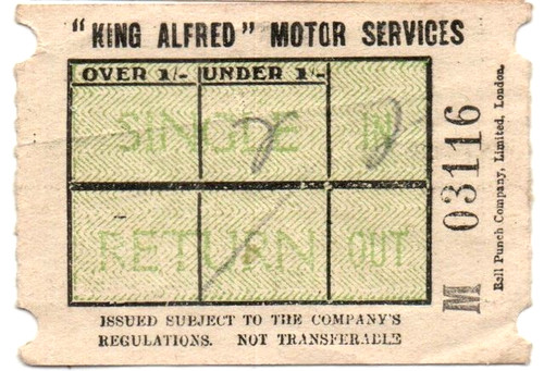 Bus ticket king - "king, alfred"